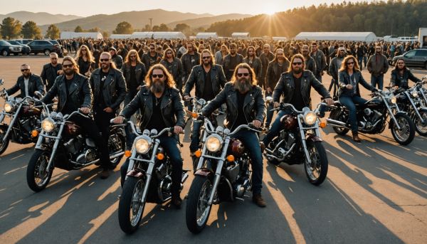 Les rassemblements de bikers fédèrent une communauté forte